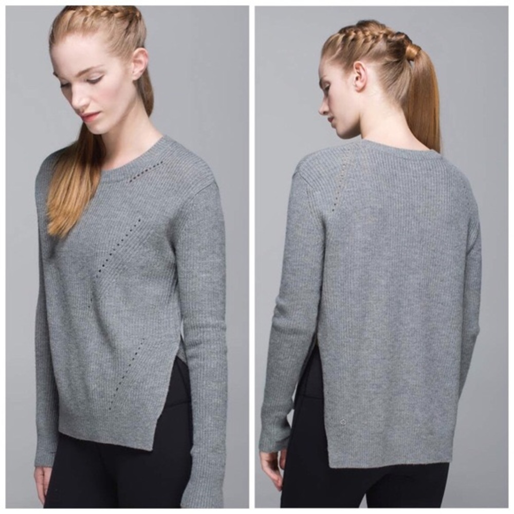 Lululemon sweater with thumb holes